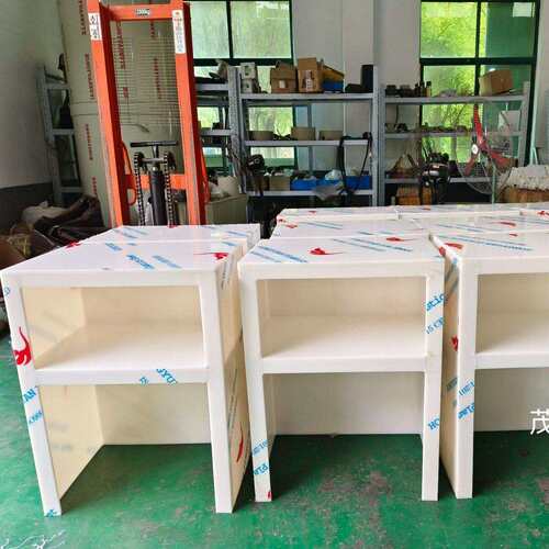 上海PP材质台厂家，防腐电脑桌，操作台，实验室无尘室用