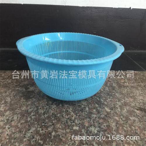 厨房淘米器洗米筛淘米盆塑料沥水洗菜篮洗菜筐塑料模具台州