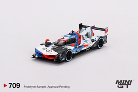 MINIGT 1/64 709宝马M Hybrid V8 #25 BMW M Team合金静态模型