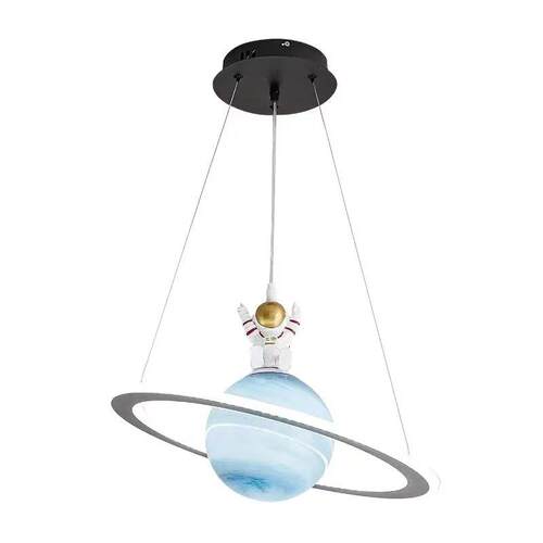 星球吊灯儿童房灯流浪地球创意男孩女孩房间灯太空星空网红卧室灯