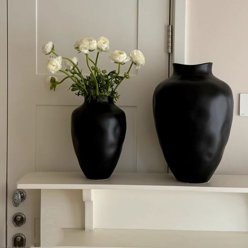 北欧ins风陶瓷花瓶轻奢插花摆件高级感小众客厅家居装饰花瓶陶瓷