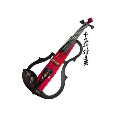 高档牙专柜演奏级蓝提音电声小琴考级充电静提琴无线接受链接音箱