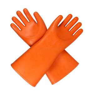 安全牌带电作业用绝缘手套带电作业用天然橡胶绝缘手套35KV