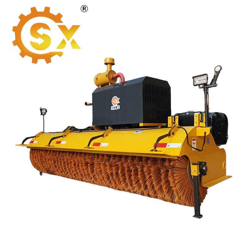 全新款除雪机车载式清雪机米自带动力扫雪机
