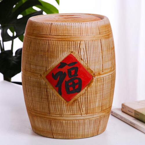 陶瓷米缸景德镇家用密封10kg带盖子米桶复古风中式20/30/50斤面粉