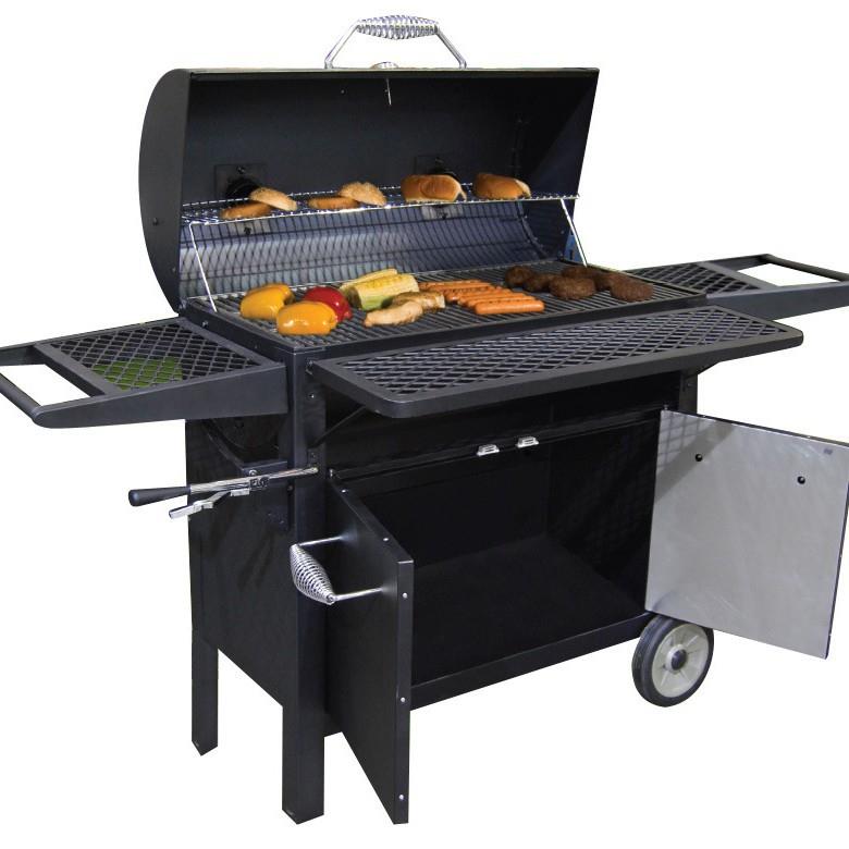 福天KB800CL力烤炉户外聚会烤架家用木炭庭院商用大号美式烤BBQ烧