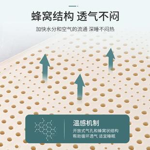 HTC天然垫橡软垫床褥胶人子榻榻米炕垫单双加 ALI6乳胶床家用薄款