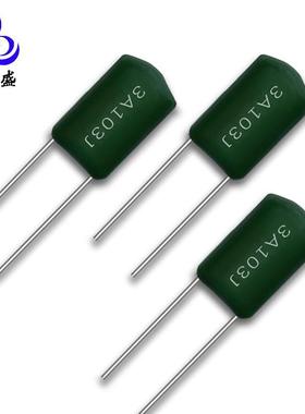 V涤纶电1容CL1电容器3A103J0.01UF/1000VJJ10NF