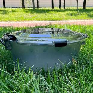 鱼护装 巨无霸开饵桶饵料桶散炮桶可坐人装 鱼防摔52cm直径耐磨耐用