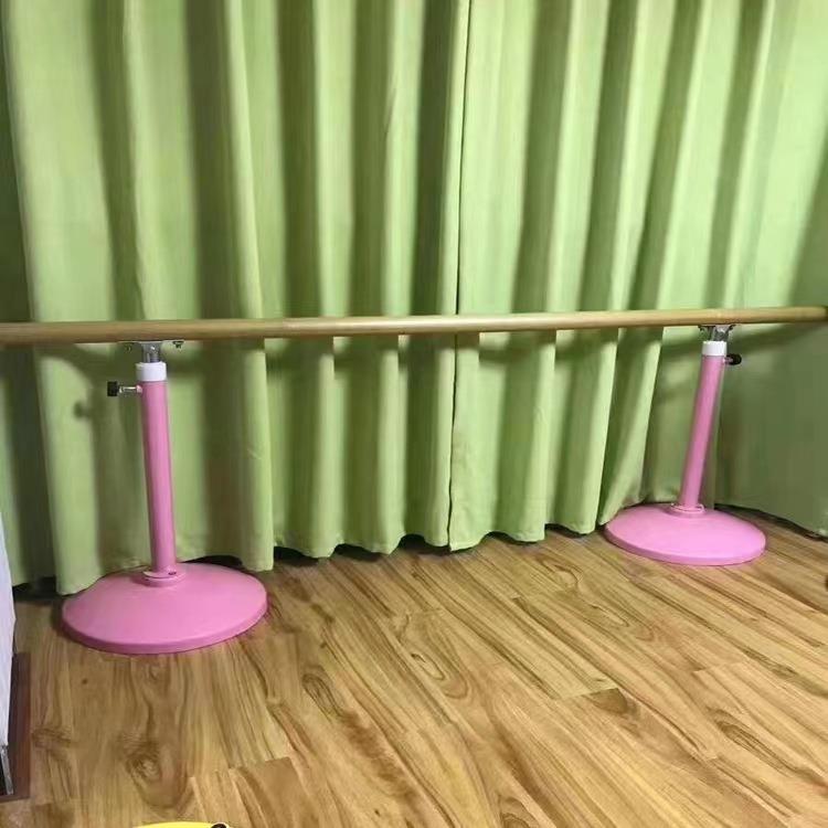 舞蹈把杆移动示可自由升降强抗压大底座成人儿童练功用压腿杆