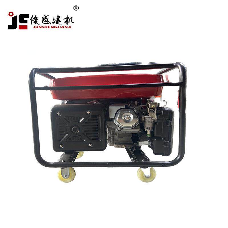 泽藤220V小型发电机6kw电启动汽油发电机小型家用户外市政发电机