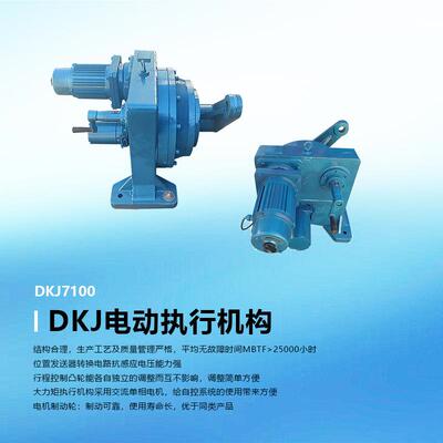 电动执行机构DKJ-71004-20mA角行程6000NmAC220V/AC380V