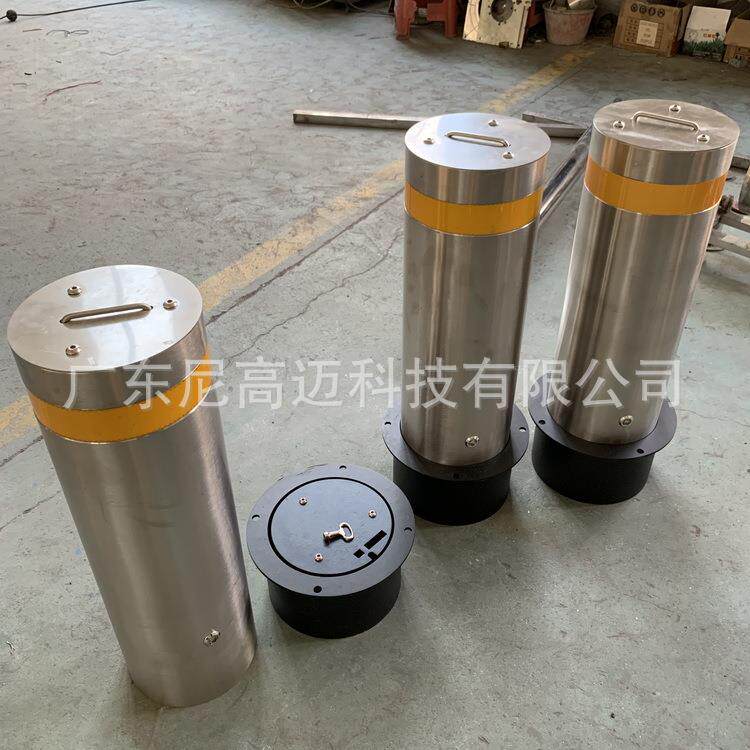 可拆卸不锈钢金属柱辽宁大连学校进出门口升降防撞地桩