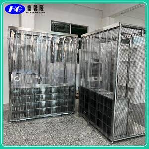 更衣柜ffu净化除尘衣柜员工储物柜鞋柜款式多样可选