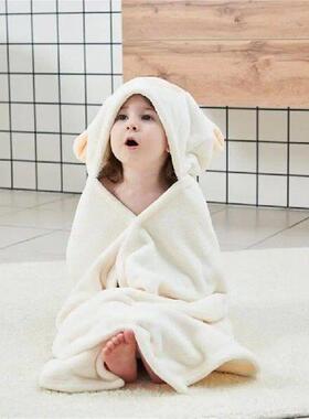 Practical Bath Towel Durable Cartoon Pattern Water