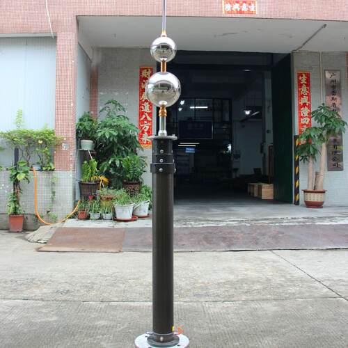 降升桅避雷针导RY-SJ-10电杆升式移动避雷针铝镁合金材降质