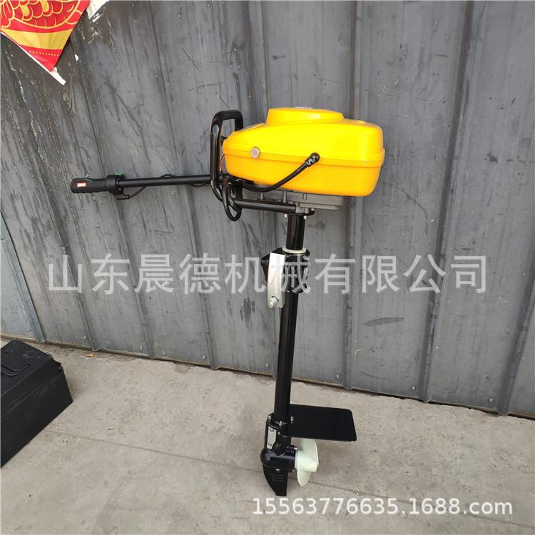 大功率立式船外机 8马力带倒档汽油挂桨机皮划艇6米船推进器