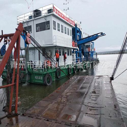 链斗式挖泥船 河道清淤船清淤设备 河湖水库码头清淤疏浚