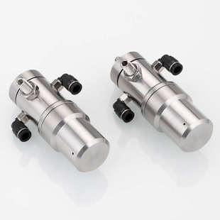 不锈钢瓦楞纸板加湿喷嘴降温除尘二流体防滴漏喷雾空气雾化喷头