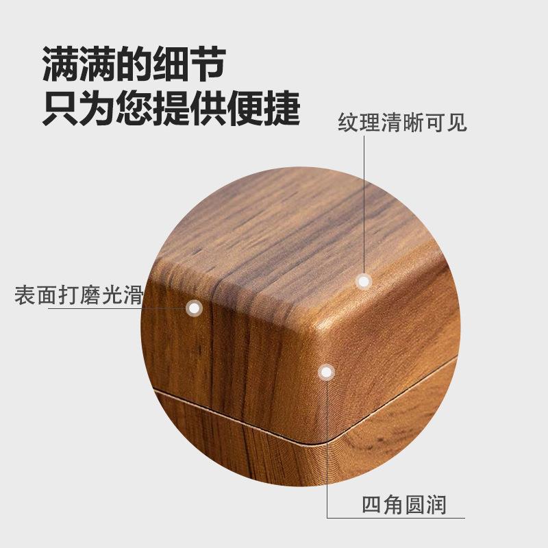 松木实木木盒抽屉柜收纳盒桌面多层实木收纳柜储物柜桌面收纳木盒