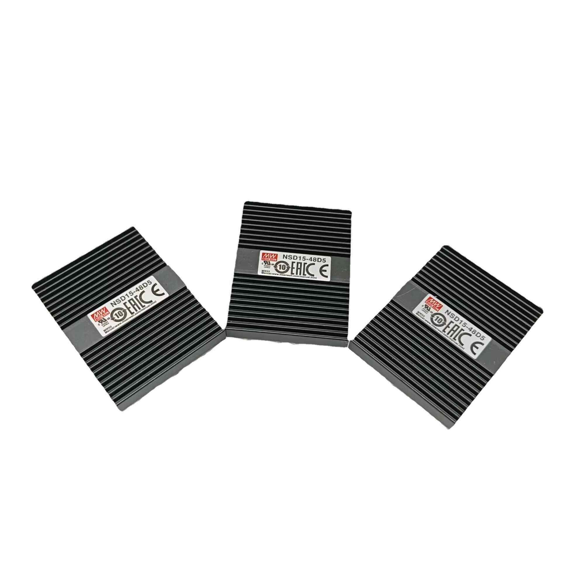 NSD15-48D515W18~72V输入±5V稳压双路明纬DC-DC变换电源