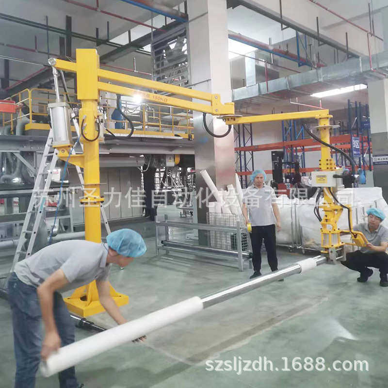 车间工厂半自动上下料助力机械手360度旋转臂装卸夹搬运机械臂,搬运/仓储/物流设备,其他起重搬运设备,淘宝优惠券,粉丝福利购,淘宝优惠卷