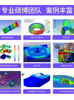 代做ANSYS/fluent/icepak/lsdyna/cfx钢结构流体彷真力学传热应力