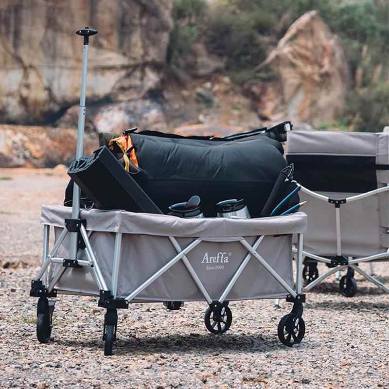 Areffa露营车铝合金轻量化可折叠户外旅行野餐大容量收纳营地拖车