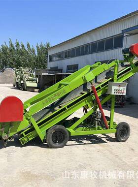 玉米秆青贮料机高五米取取草机养牛厂青储池CCT秸刨草机