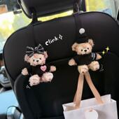 雪莉玫车载挂钩汽车隐藏挂钩车内座椅后背收纳钩子车内后排女高级