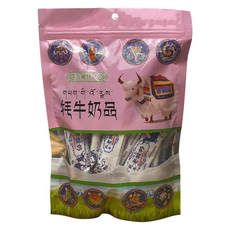 西藏拉丝牦牛老酸奶即食袋装奶枣芝士奶酥奶贝软糖休闲零食包邮