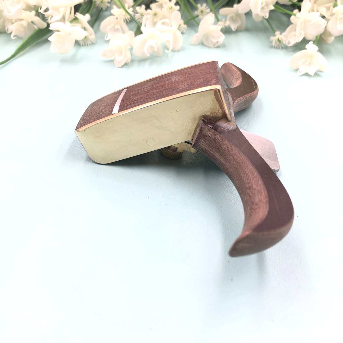 刨子  凸 修面平 铜质树脂 /手柄小背板板刨高档 提琴工具刨