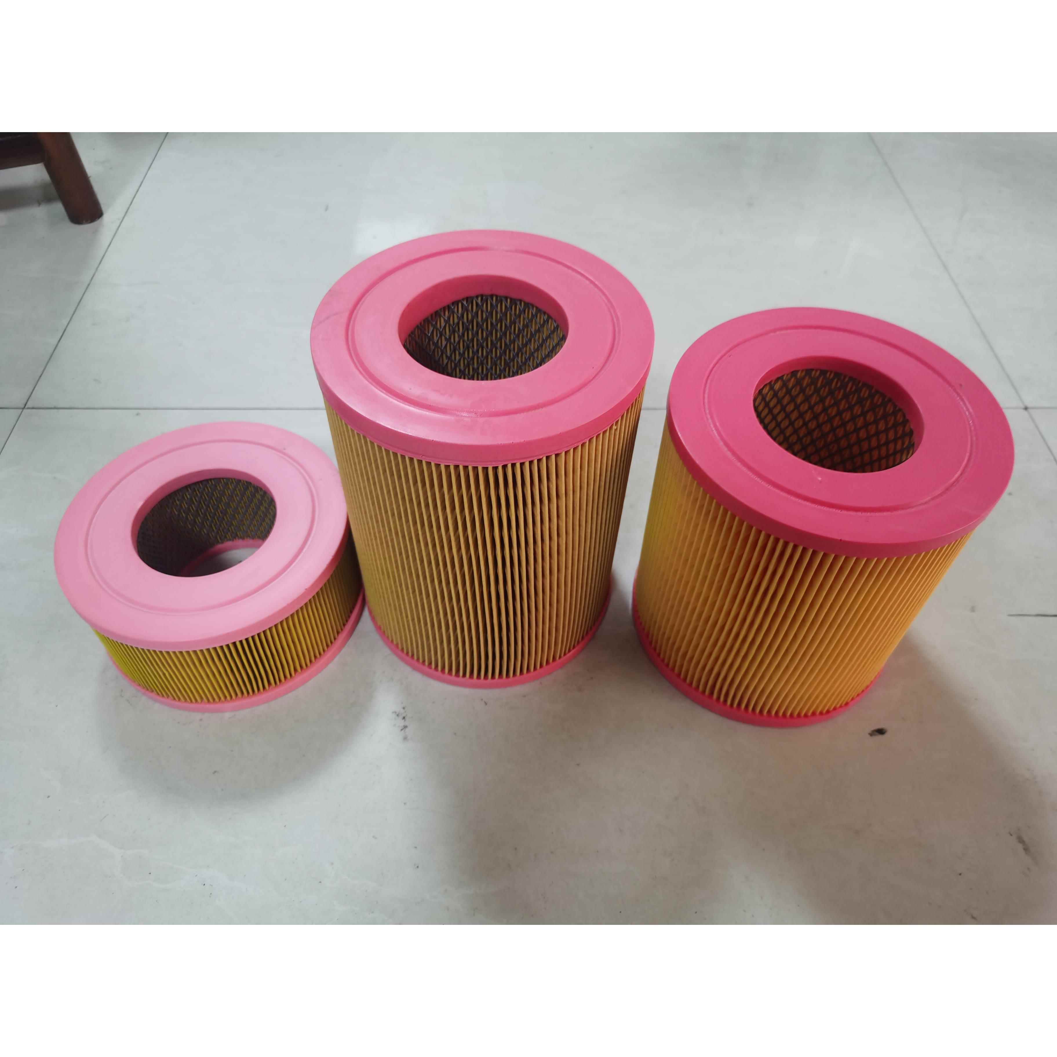 红五环空压机空滤7.5KW11KW塑胶空滤过滤器 22千瓦空滤芯两头通