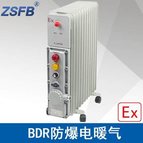 浙江中沈BDR1500W2000W2500W3000W220V防爆电暖气取暖器电热油汀