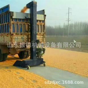 大豆马路上料机视频自吸式 软管提升机车载小型马路上料机厂家