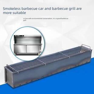 烧烤架加厚烤炉无烟专用户外铁板摊木炭商业架炉环保