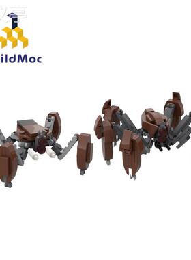BuildMoc星战玩具系列MOC-63247螃蟹机器人积木玩具兼容