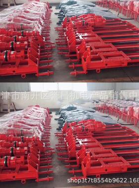 小型潜孔钻机7070A100120电动气动一体打孔架柱式支腿式冲击钻