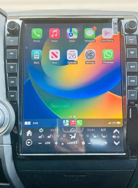 适用2007-2013丰田坦途ToyotaTundra中控竖屏导航无线carplay