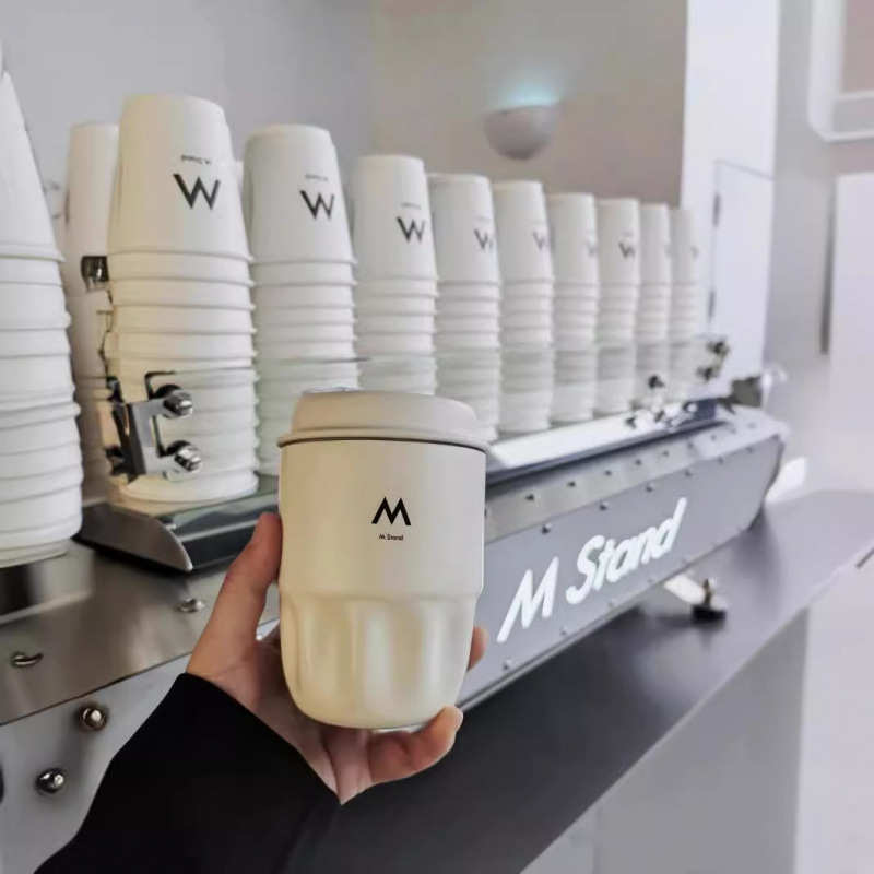 【工厂直销】MStand咖啡杯不锈钢水杯网红直饮杯时尚保温杯随行杯