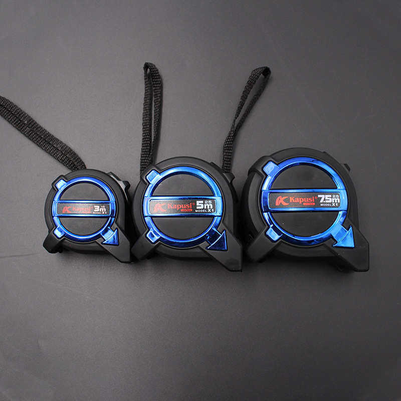 kapusi日式5米7.5米测量尼龙耐磨卷尺公英尺不锈钢木工尺钢尺加宽,五金/工具,卷尺,淘宝优惠券,粉丝福利购,淘宝优惠卷
