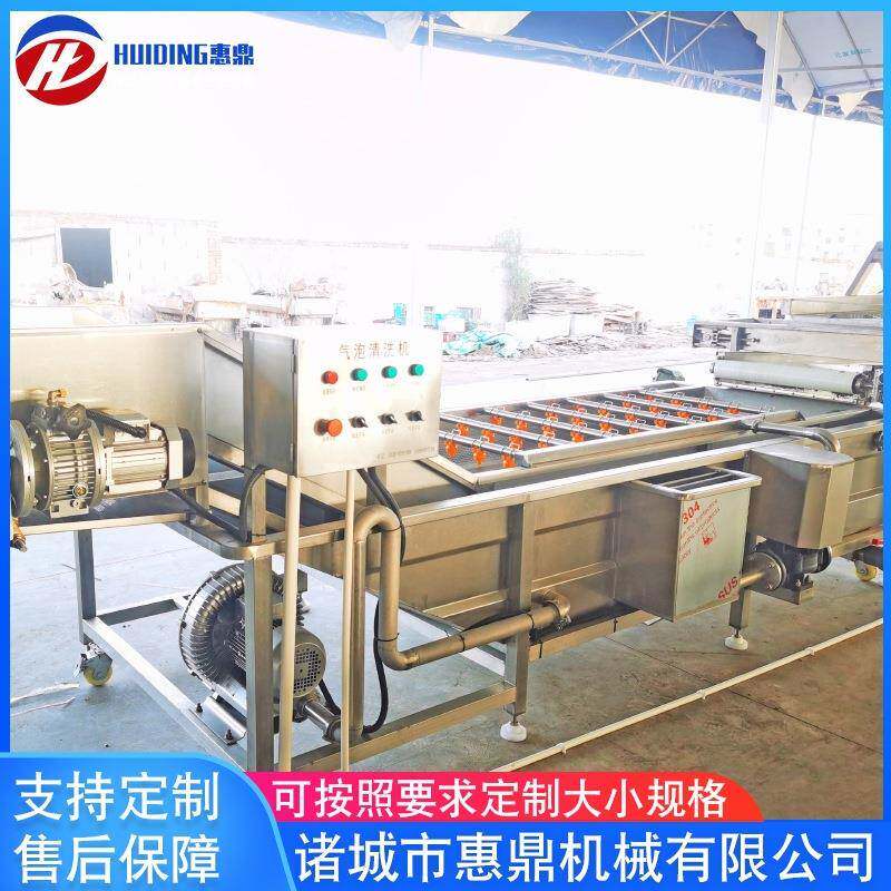 厂家供应山药果蔬清洗机不锈钢白菜清洗机设备黄瓜气泡清洗机