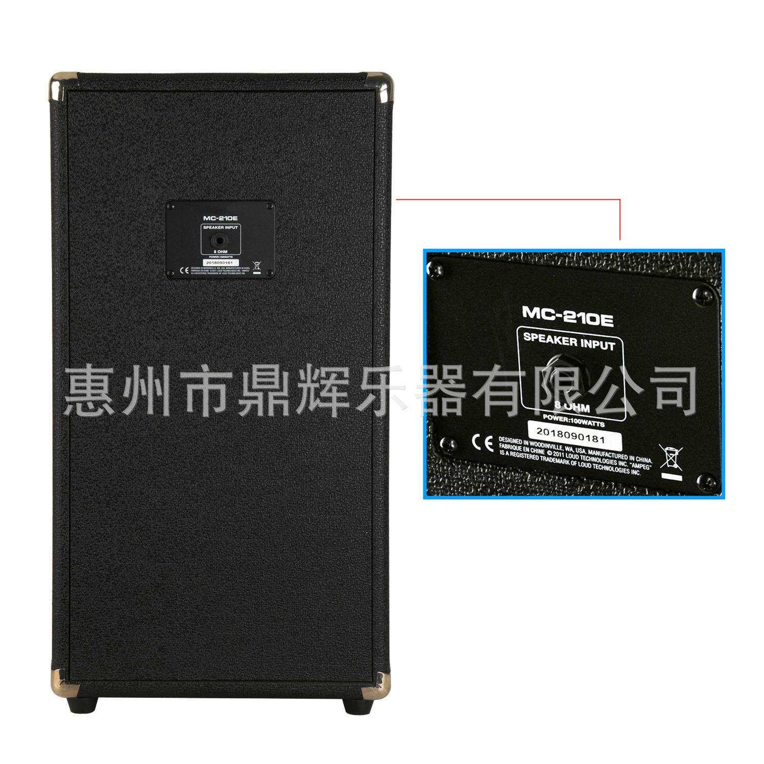 电吉他贝斯音箱 100W音响 100瓦分体电贝司音箱高档舞台演出音响