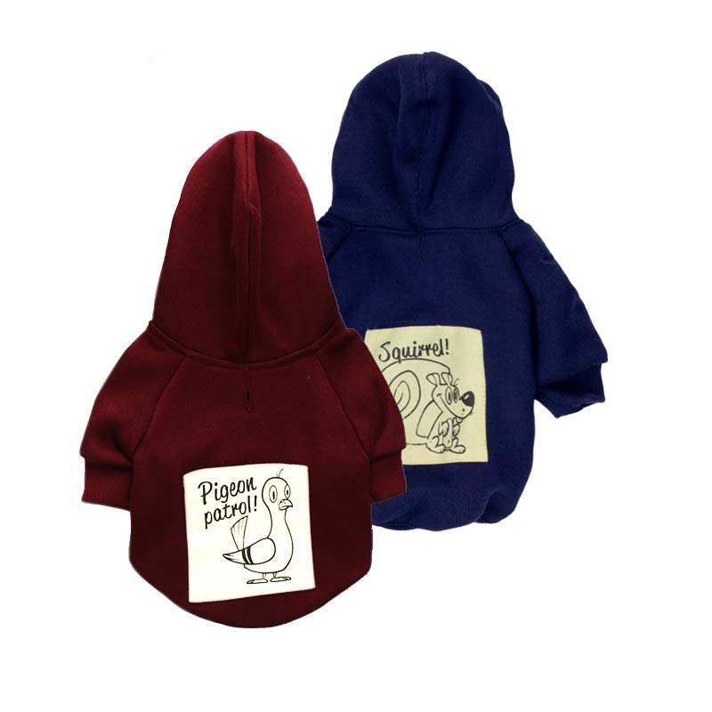 小狗狗厚带帽宠物比熊博美雨衣