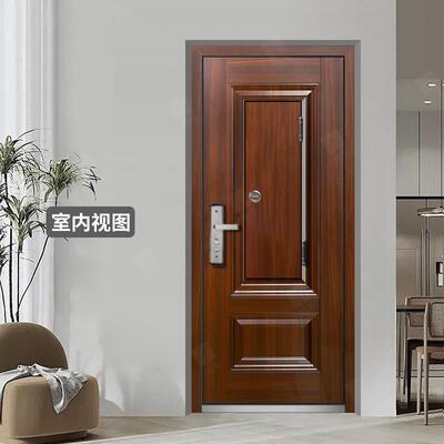 挺派防盗门家用通风门中门智能指纹锁透气门进户门单门换气入户门