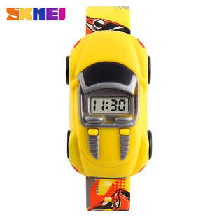 Cartoon Car Children Watch Toy for Boy BabyElectronic Watche
