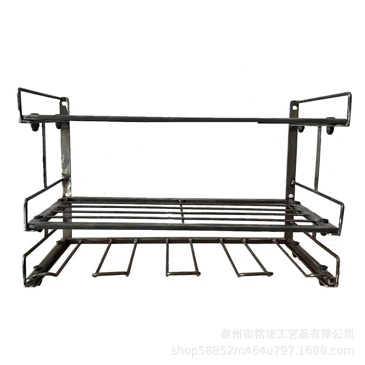 壁挂式电动工具收纳架手持电钻置物架重型浮动工具架储物架