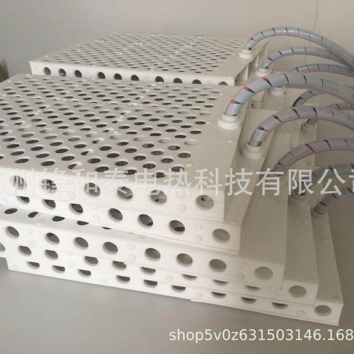 半导体光伏板式铁氟龙电加热器光伏PFA制绒加热器铁氟龙加热管