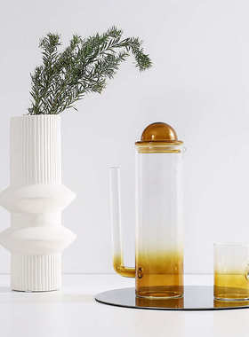 摆设餐桌酒店样板房创意装饰壶家居茶几醒酒把手现代器长酒具简约