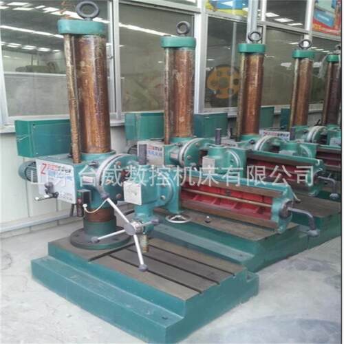售捷万象钻床Z373×8万向摇Z3732销臂钻床3132中重型自2动下刀摇